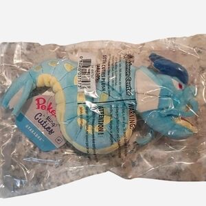 Pokemon Gyarados Plush with Blue and Yellow Accents